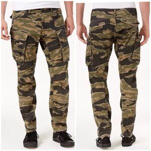 G-Star Raw denim tiger 3D straight camo cargo jeans